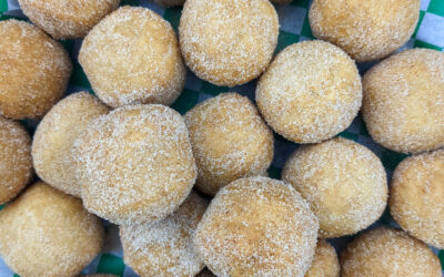 Cinnamon and Sugar Doughnut Holes