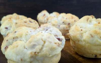 Bacon Onion Swiss Biscuits